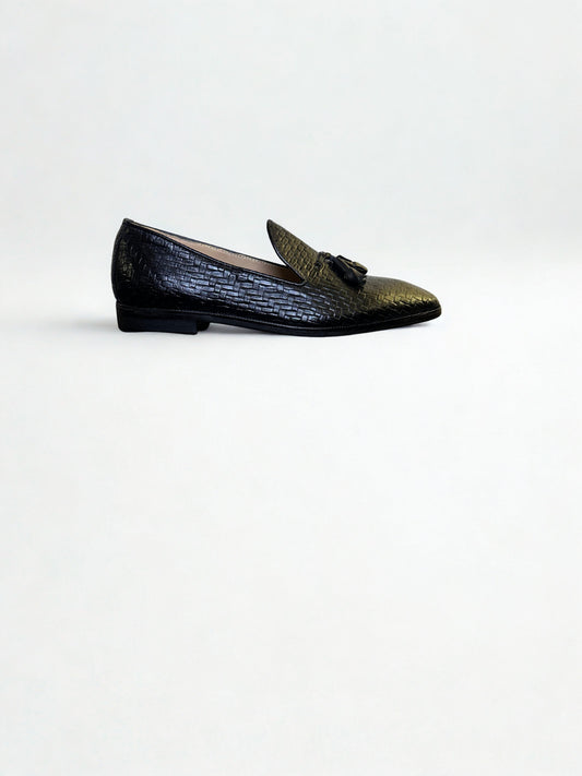 Abi Black Loafers