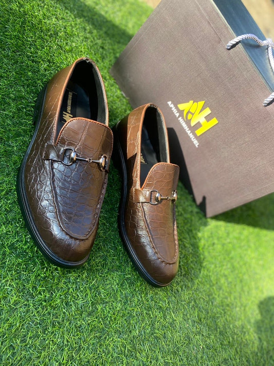 Nel Brown Loafers