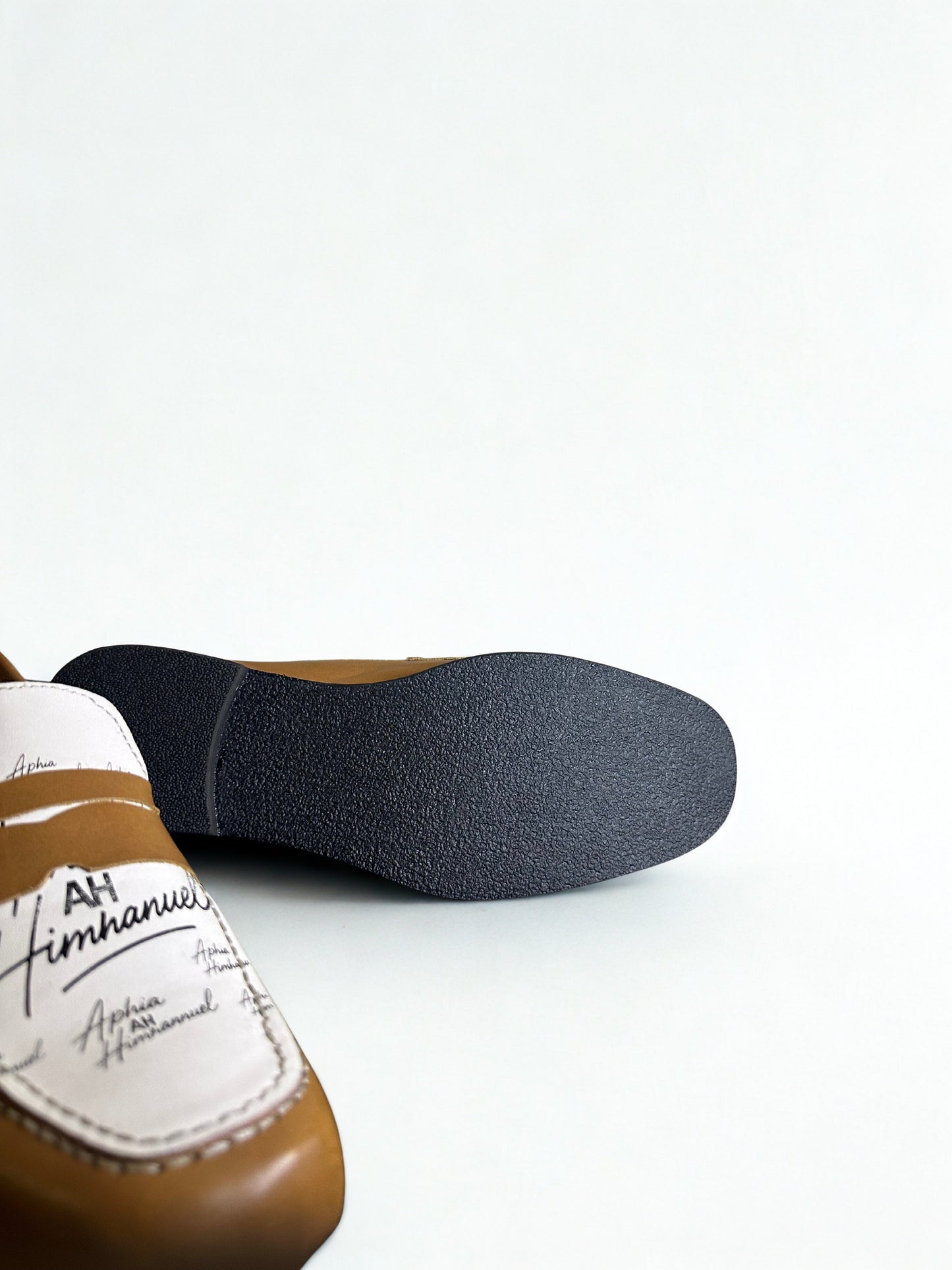 Ari Tan & White Loafers